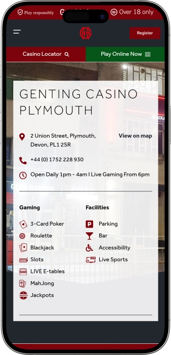 Genting Casino Plymouth App